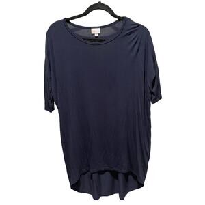 LuLaRoe Irma Deep Blue - Size XXS.